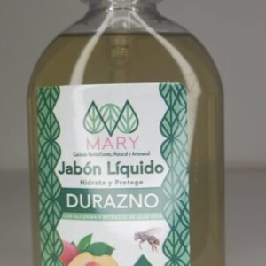 Jabón líquido de durazno