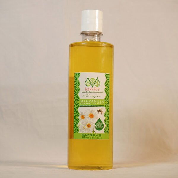Shampoo de manzanilla con miel de abeja