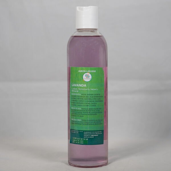 Jabón líquido de lavanda