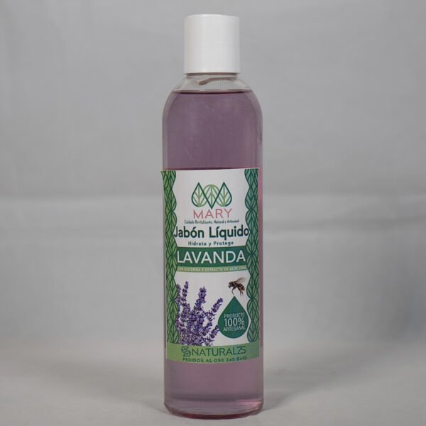 Jabón líquido de lavanda