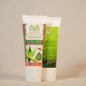 Crema humectante de aloe vera