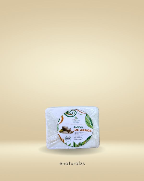 jabÓn de arroz