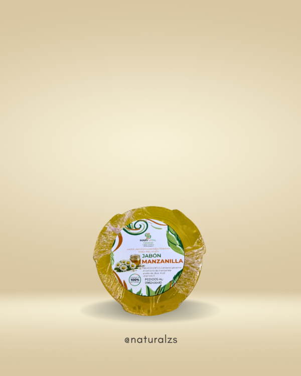 jabÓn de manzanilla